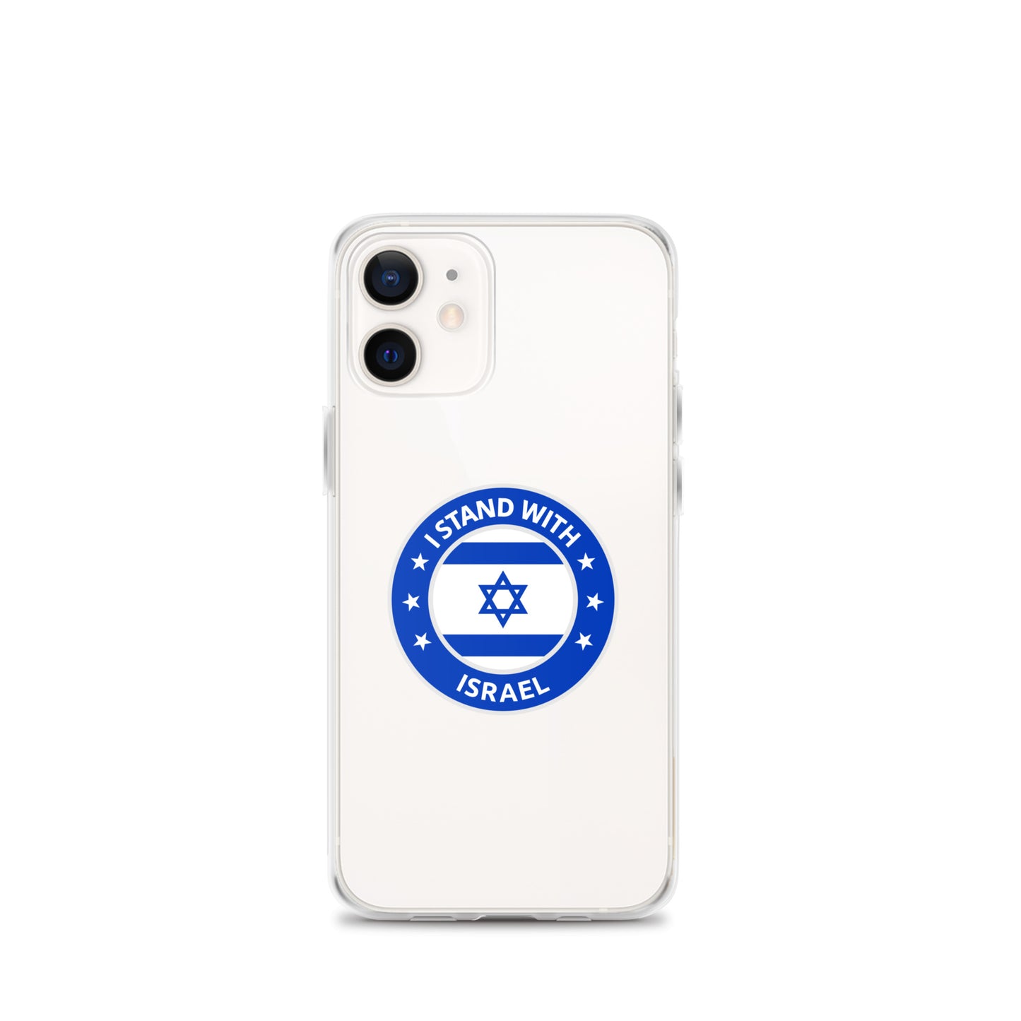 I Stand With Israel Seal Clear Case for iPhone
