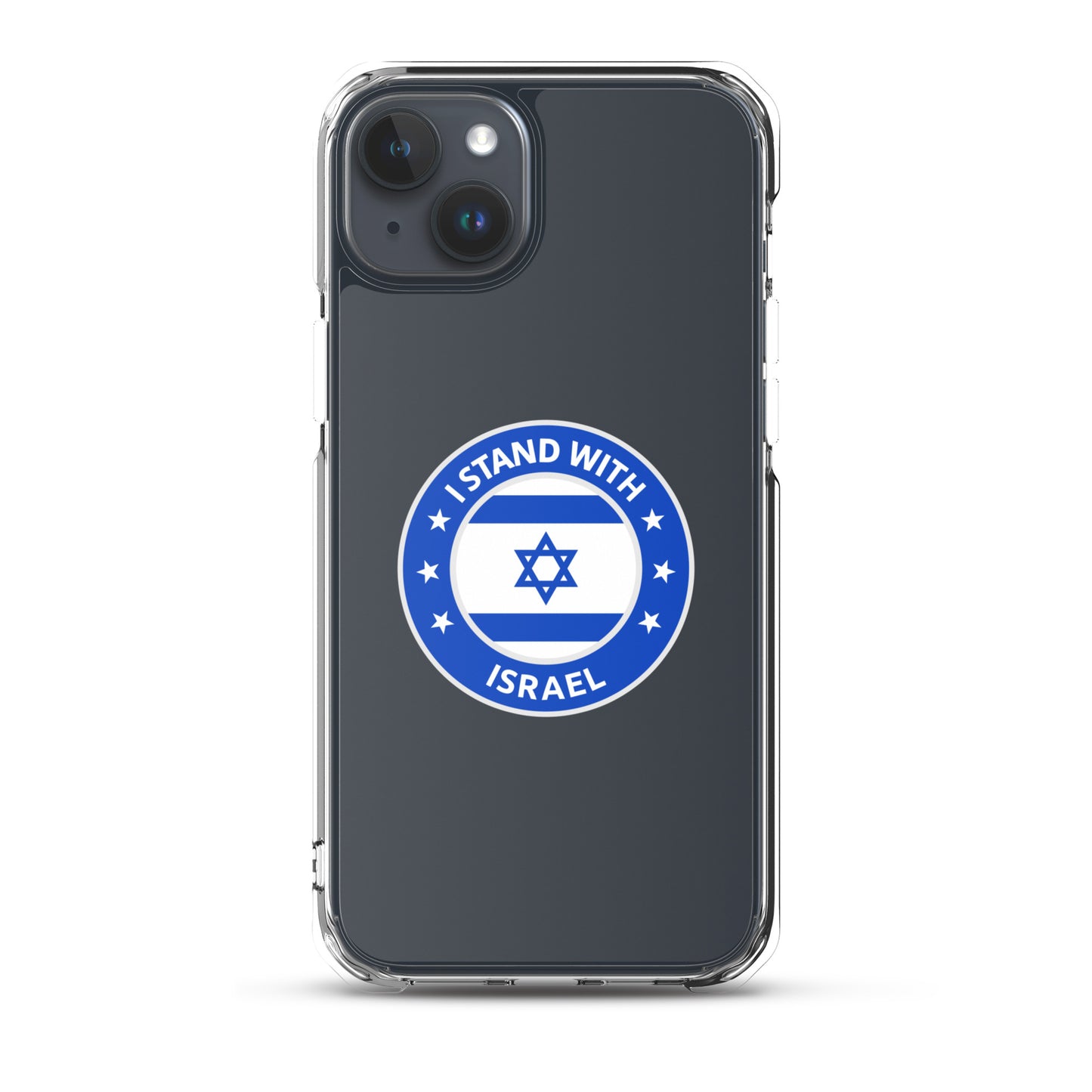I Stand With Israel Seal Clear Case for iPhone