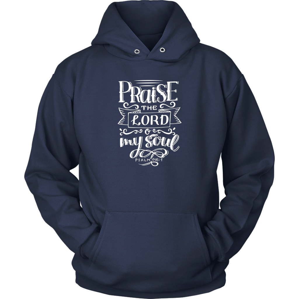 Praise The Lord O My Soul [White] - Unisex Hoodie