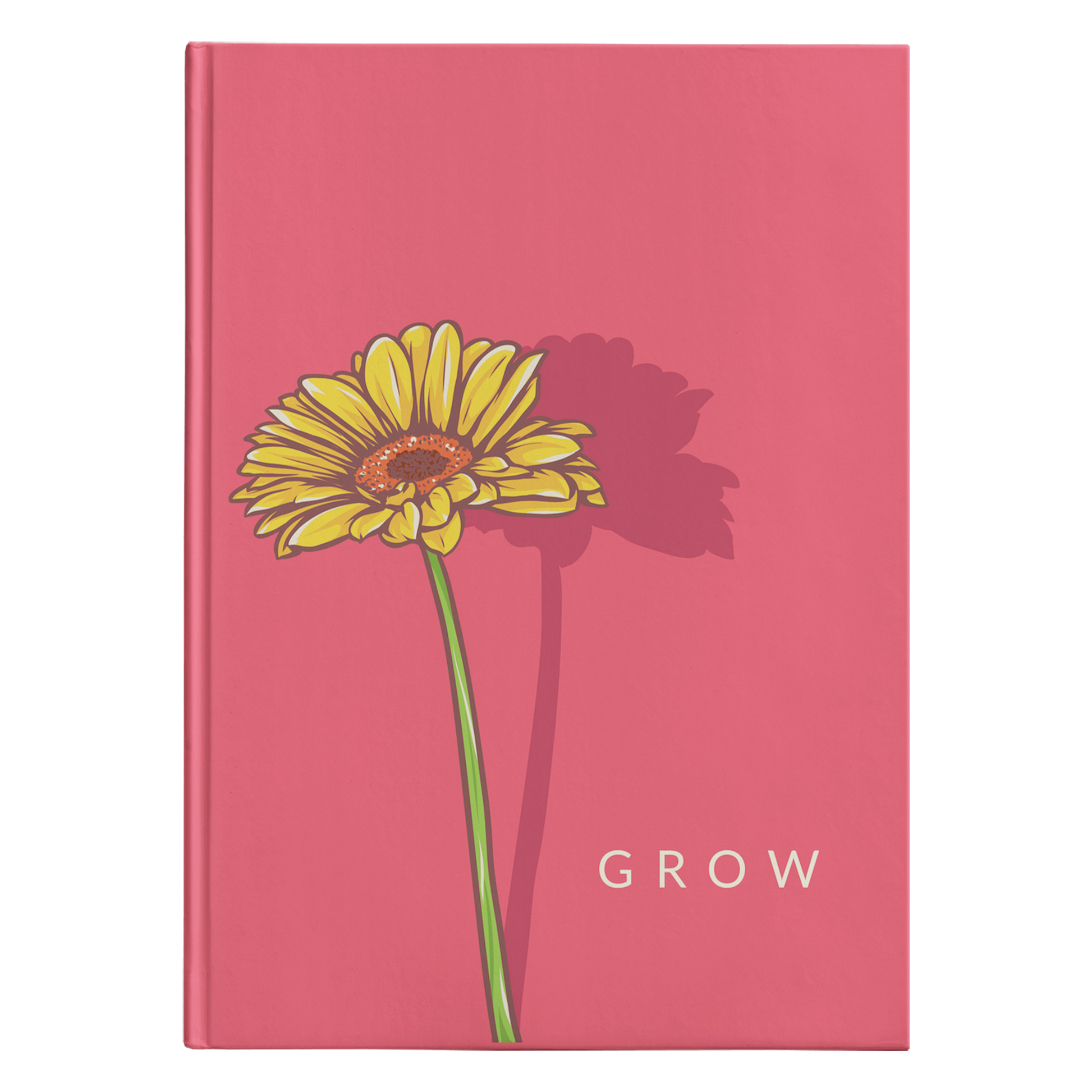 Grow Hardcover Journal front