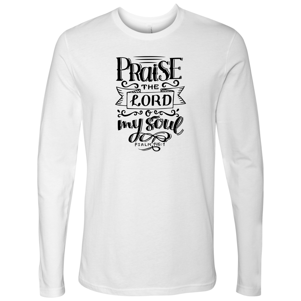 Praise The Lord O My Soul [Black] - Next Level Long Sleeve