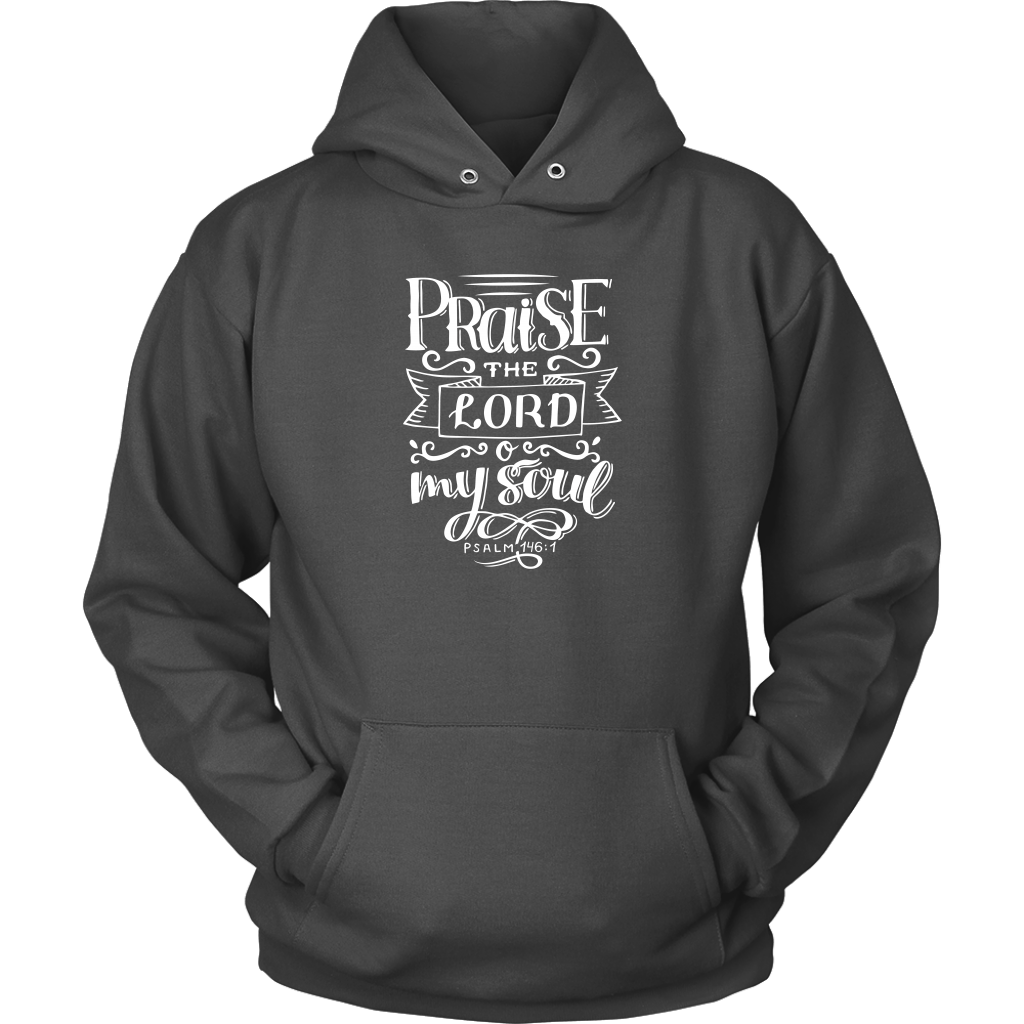 Praise The Lord O My Soul [White] - Unisex Hoodie