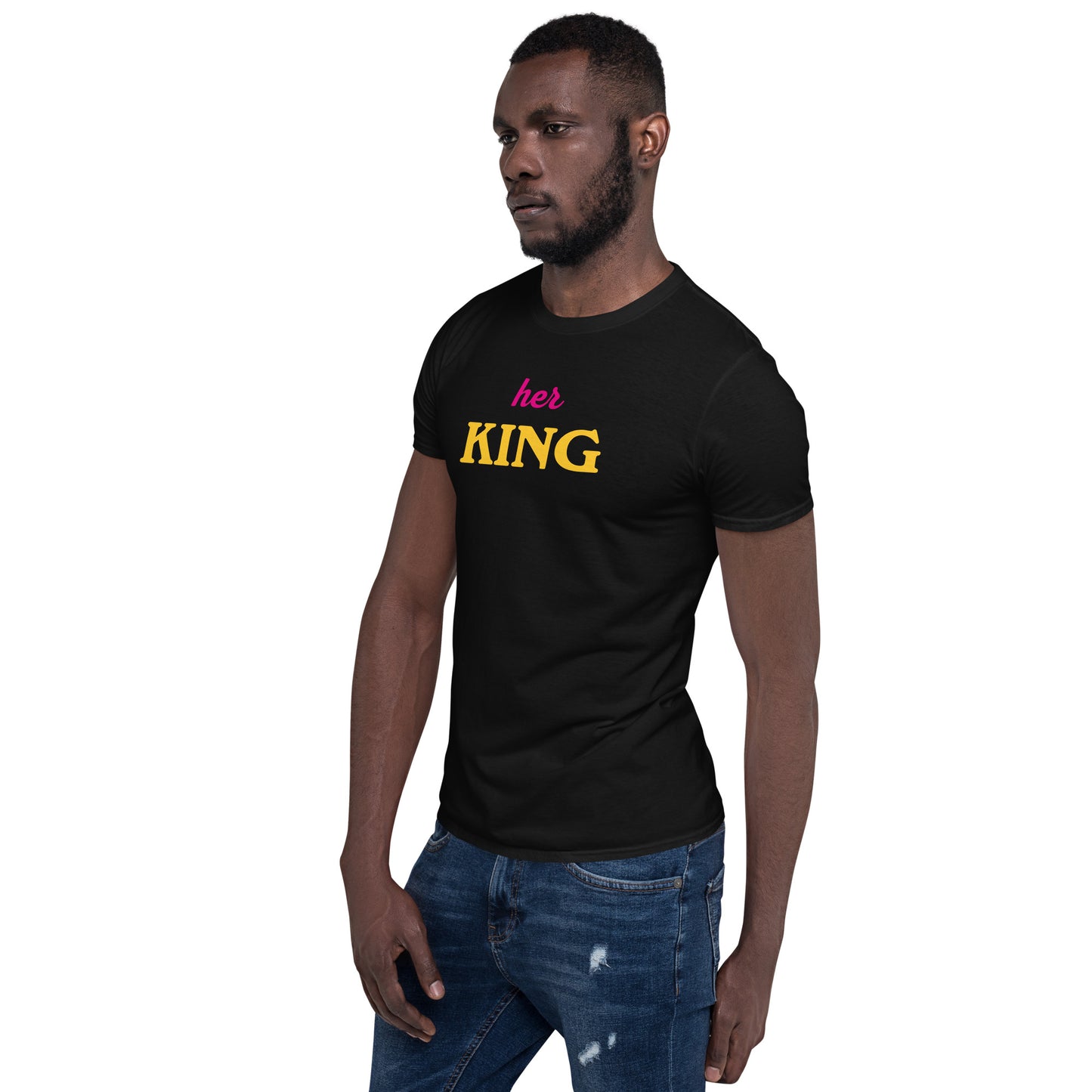 Her King Softstyle T-Shirt black