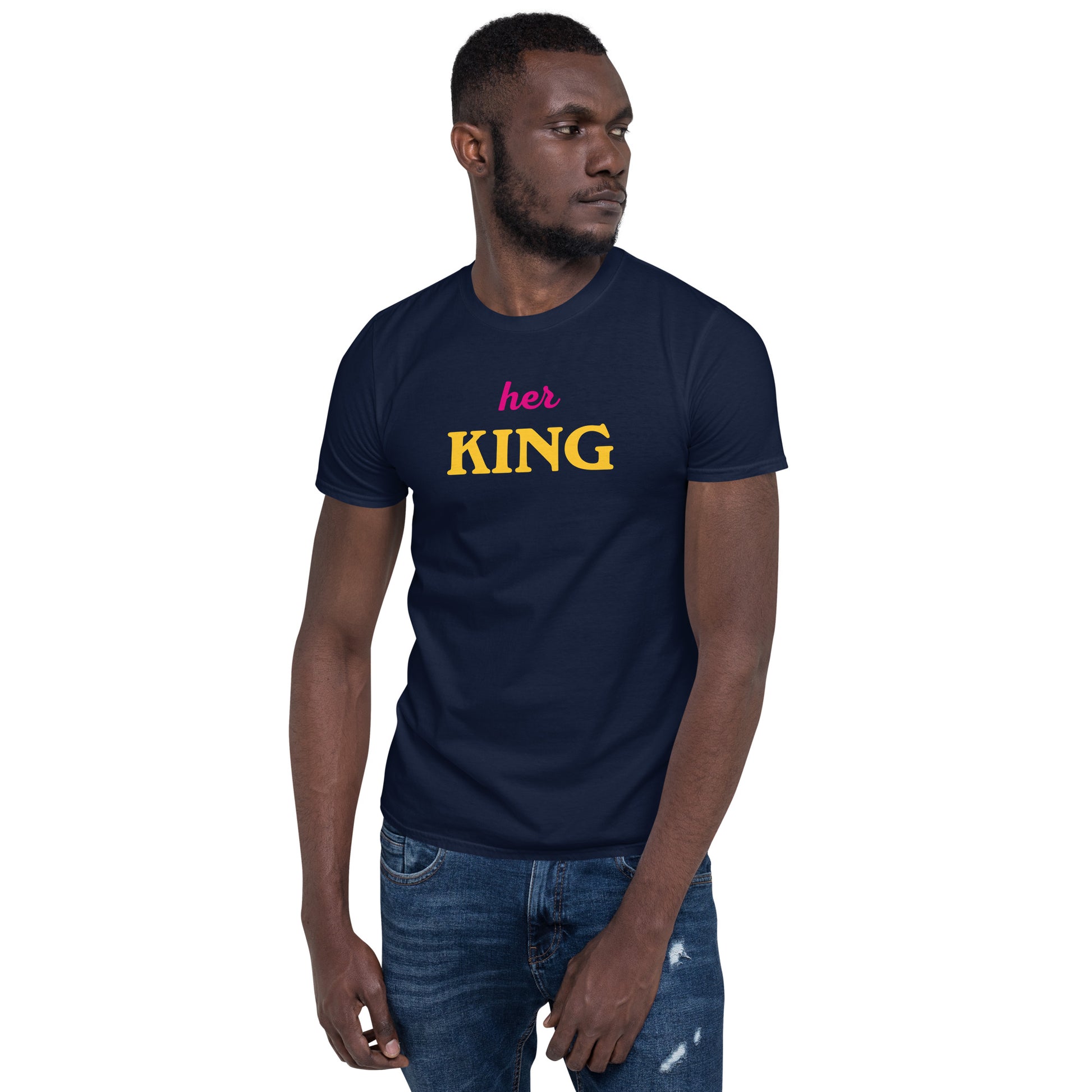 Her King Softstyle T-Shirt navy