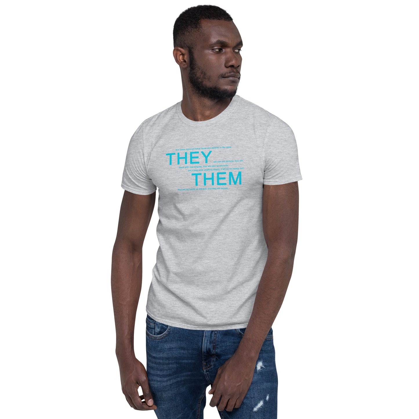 They Them Pronouns T-Shirt