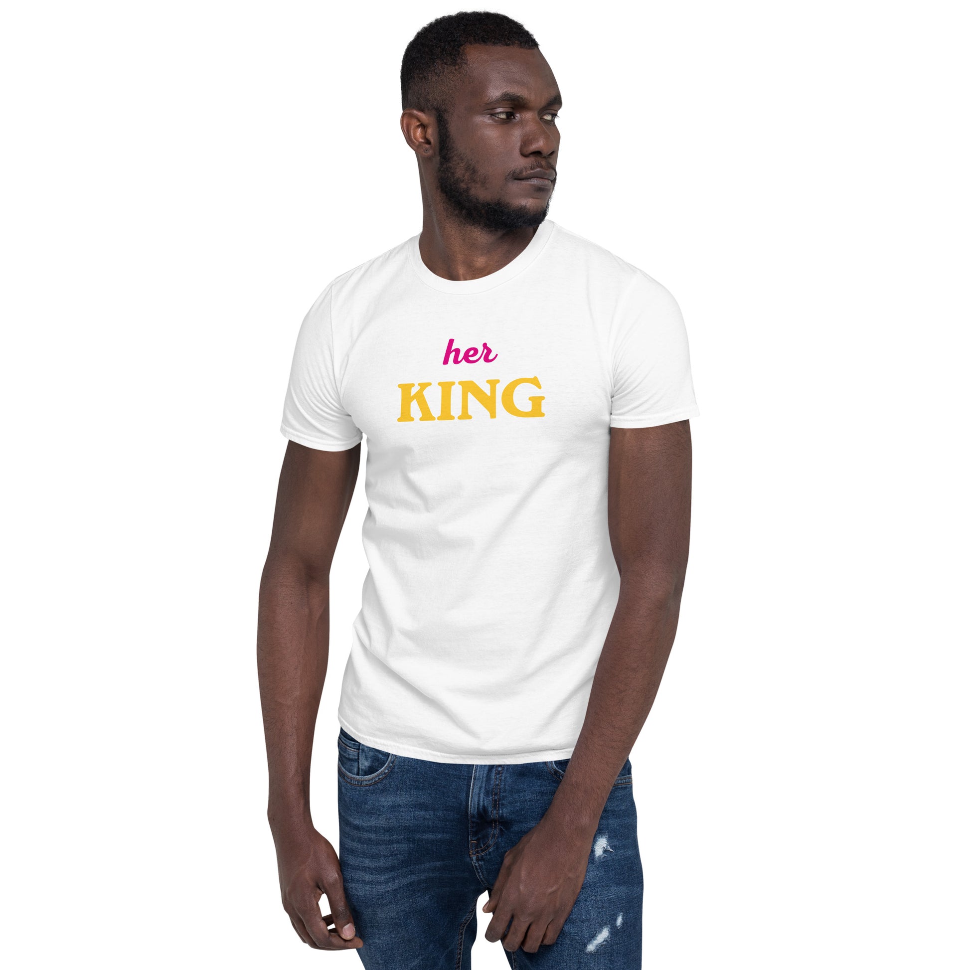 Her King Softstyle T-Shirt white