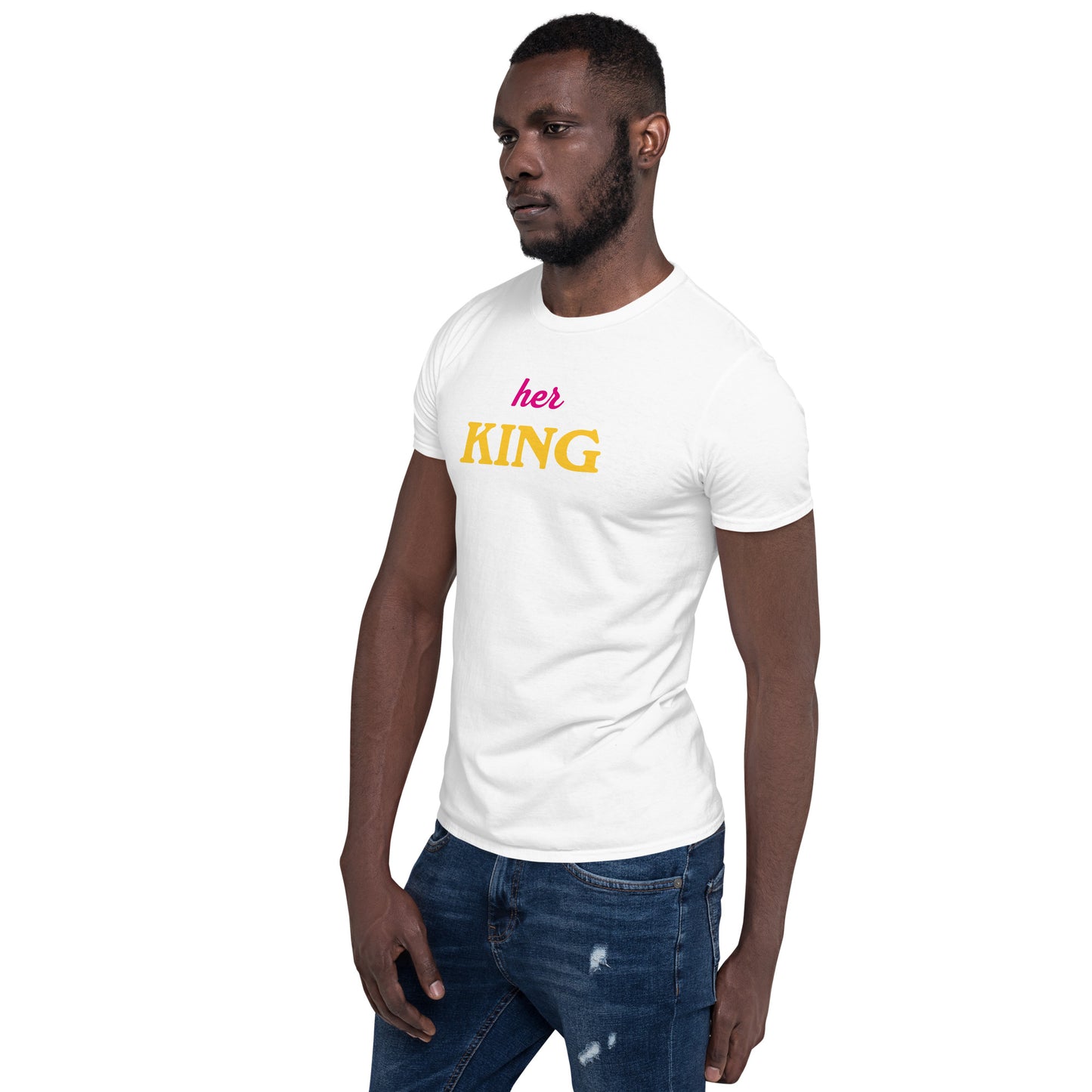 Her King Softstyle T-Shirt white turn